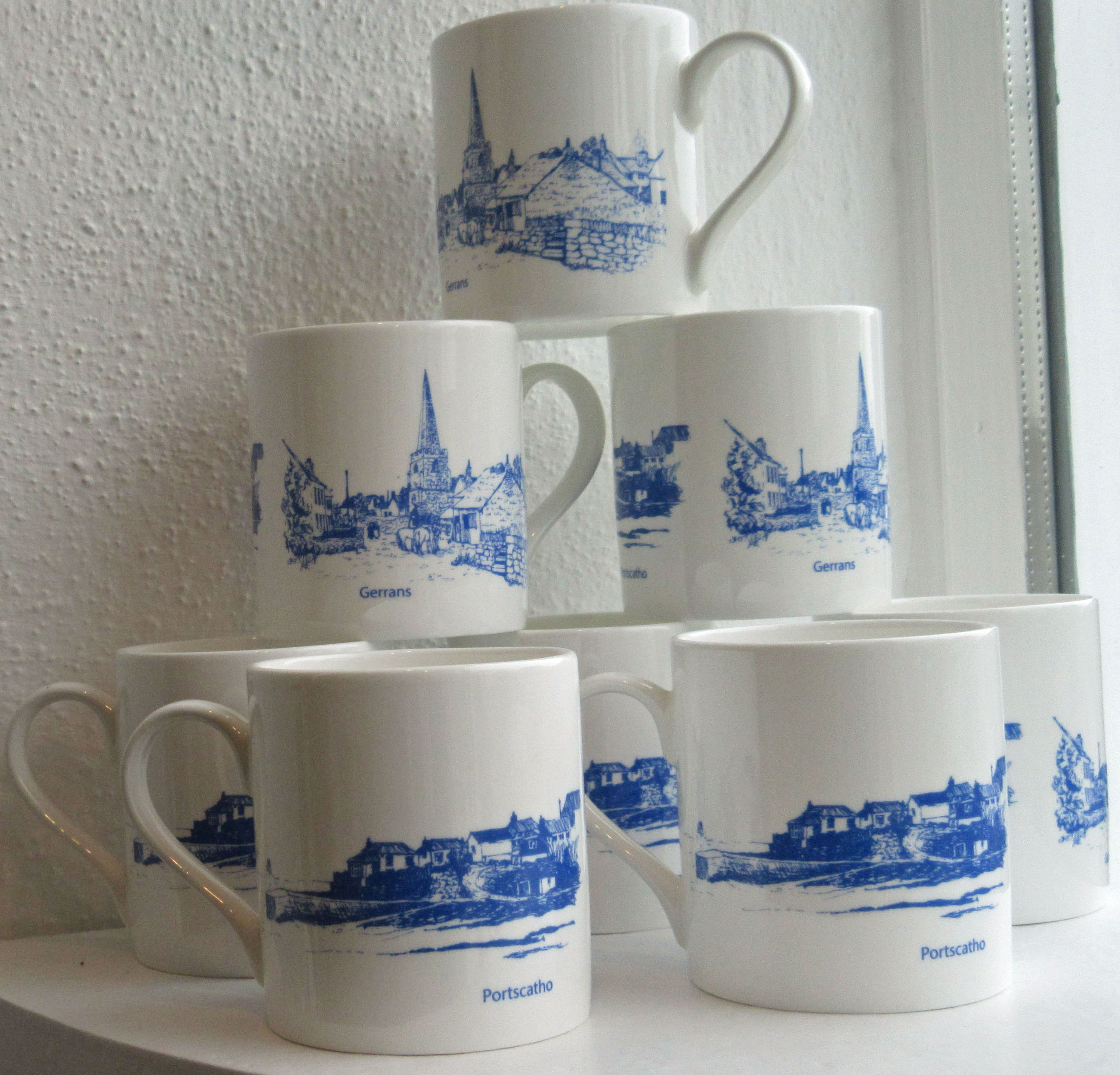 St Gerrans & Portscatho mugs
